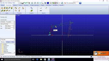 Simulation of Four Bar Mechanism using Msc.Adams
