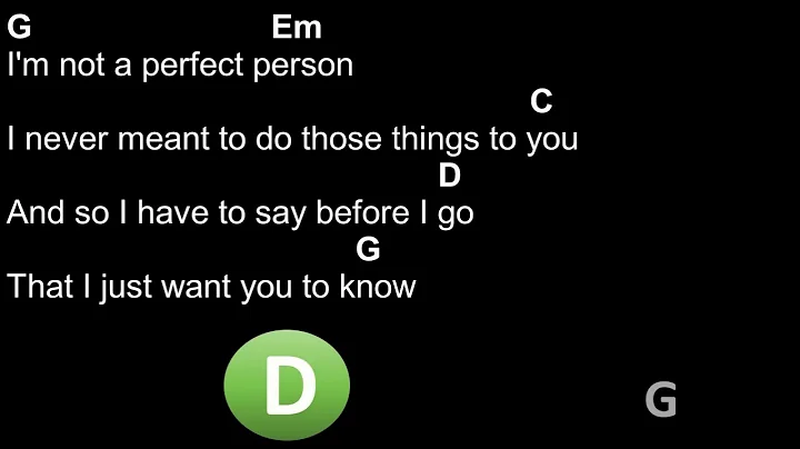 The Reason - Hoobastank - Chords