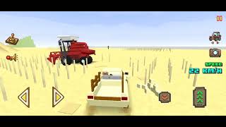 محاكاة مزارع سيم | محاكي القيادة-ألعاب سيارات-ألعاب اندرويد Blocky Farm Racing & Simulator screenshot 5