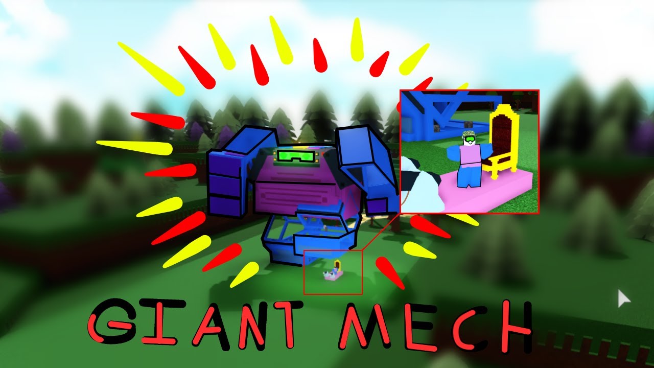 GIANT WALKING MECH Build A Boat For Treasure ROBLOX - YouTube