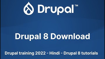 Drupal 8 Download - Drupal training 2022 - Hindi - drupal 8 tutorial 1