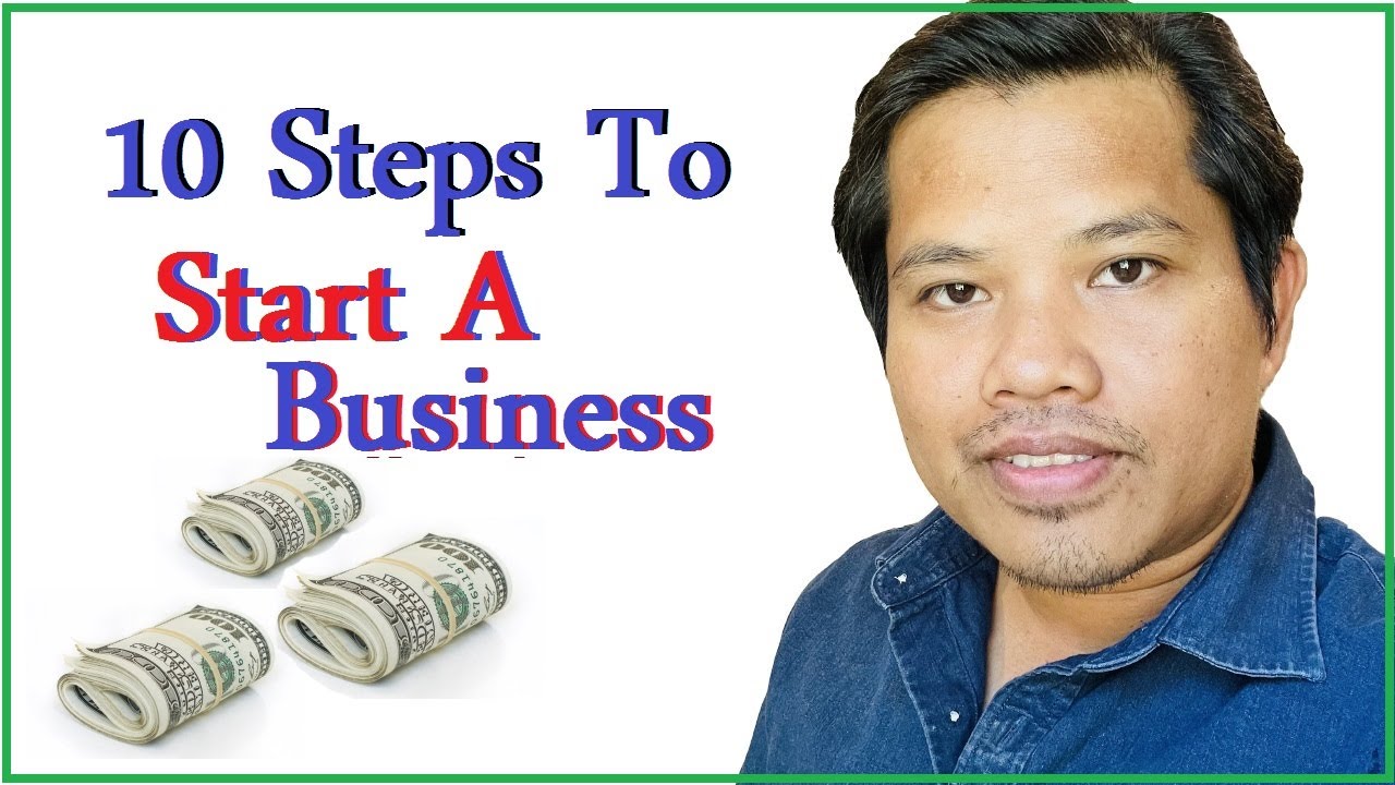10 steps to start your business - YouTube