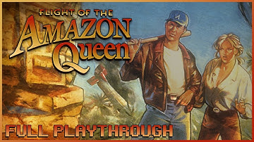 Flight Of The Amazon Queen (Complete Playthrough) PC