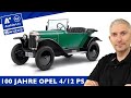100 Jahre Opel 4/12 PS (Opel Laubfrosch) und Fließbandfertigung in Deutschland | AusfahrtTV Classic