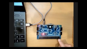 FPGA評価ボード「Basys3」を使ってみる③　7セグLEDの制御