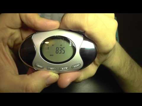 2-in-1 Digital Pedometer with Fat Analyzer