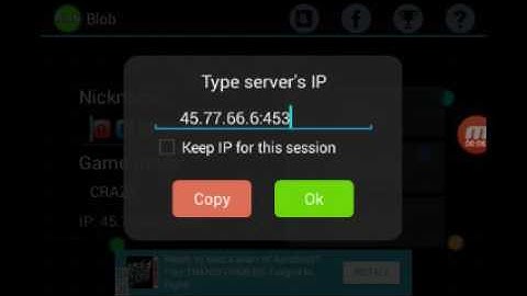 Blob.io Self feed IP