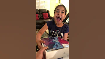 Gift An IPad Pro To My Daughter Her Reaction Is Priceless Subscribe For IPad Give Away 