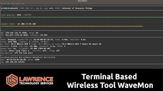 Linux Terminal Based Wireless Tool WaveMon