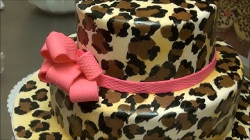 Cheetah Print Cake Video