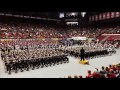 Slow Fight Song at Skull Session Ohio State Marching Band 11 26 2016 OSU vs MI