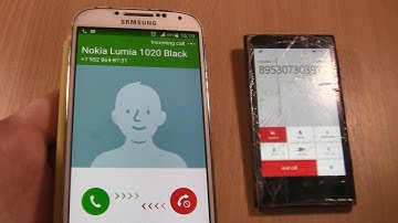 Over the Horizon Incoming + Outgoing call at the Same Time  Samsung Galaxy S4 + black Nokia lumia