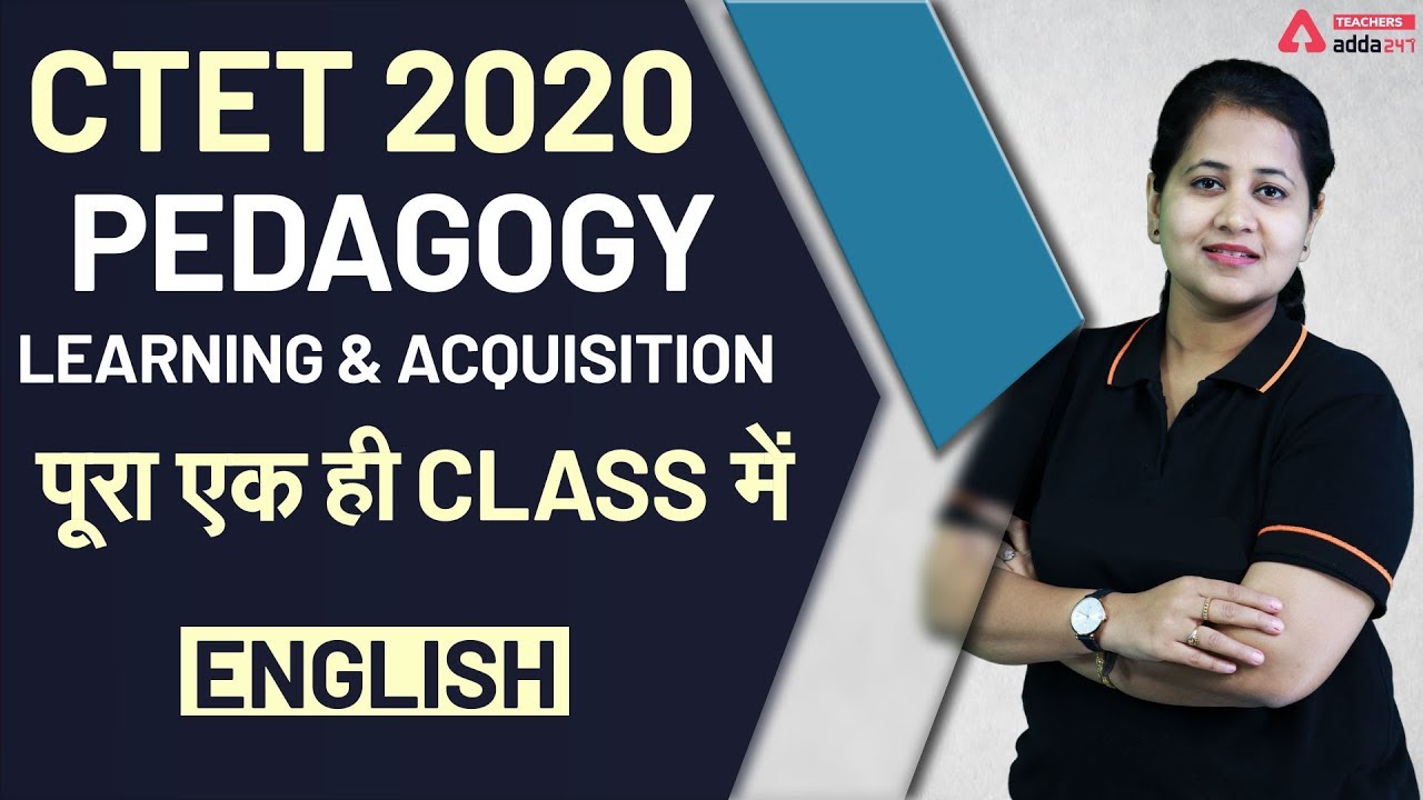 Learning and Acquisition for CTET 2020 - English Pedagogy for CTET ...