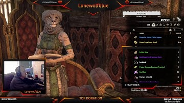 ESO - New Character Creation - Argonian DK Tank - PC NA - Part 2
