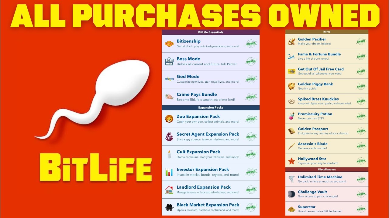 bitlife-3-14-mod-zoo-expansion-pack-golden-pacifier-secret-agent-get