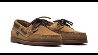 Paraboot Barthmarine Velours Fauve 780525