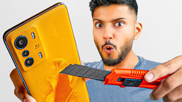 Vegan Leather vs Glass vs Plastic Smartphone Build Test !