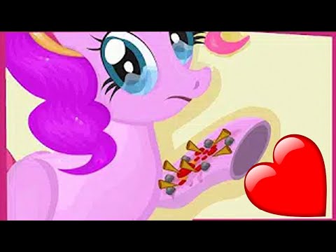 Пони игры. Пинки Пай сломала руку. Играем в доктора и делаем операцию. My little pony игра