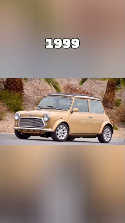 The Evolution of Mini Cooper Cars (1960~2022) #shorts