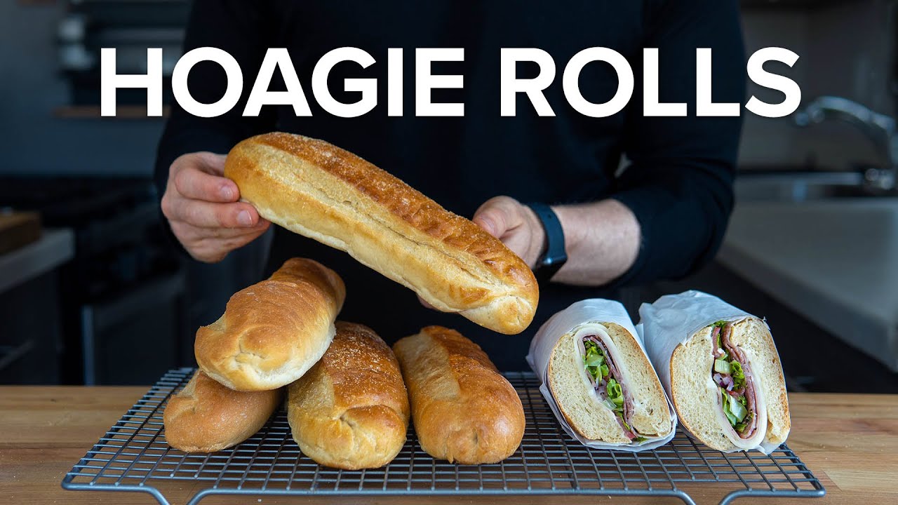 ⁣How to Make Proper Hoagie Rolls at home