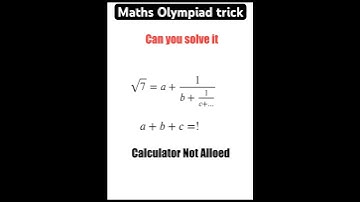 99% students failed | maths olympiad questions | math olympiad | olympiad exam | #maths #shorts