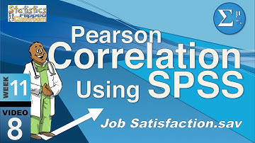 How to do a Pearson Correlation in SPSS (13-8)