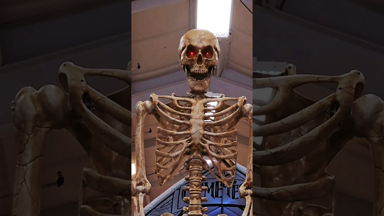 Great Balls of Fire🔥#skeleton #halloweendecor #shorts