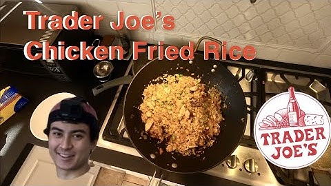 THE BEST Way To MAKE TRADER JOES FRIED RICE!!