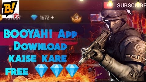 BOOYAH! App download kaise kare or free diamond kaise le for Garena free fire max