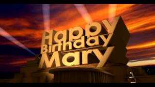 Happy Birthday Mary
