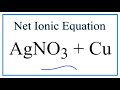Net Ionic Equations and Spectator Ions