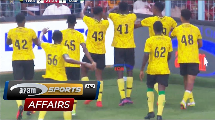 Magoli yote saba | Yanga 4-3 Kagera Sugar | U20 Premier League 10/07/2022