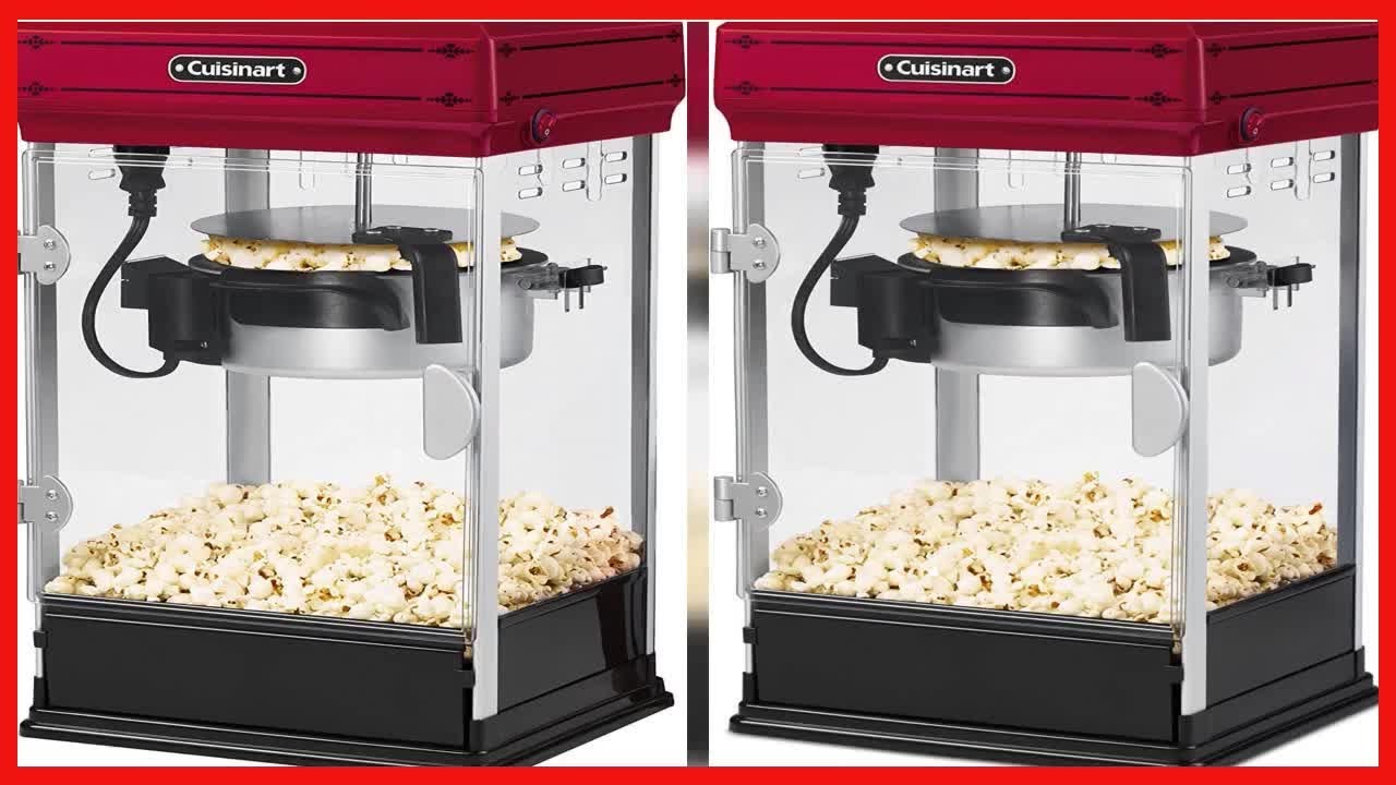Cuisinart CPM-28 Classic-Style Popcorn Maker - Red