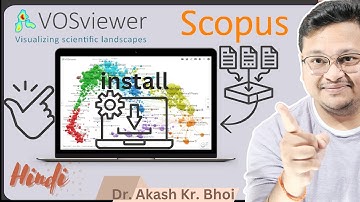 VOSviewer Installation Guide  || Bibliometric Analysis and Visualization of Scopus Data || Hindi