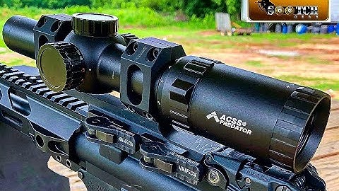 The Predator:  Primary Arms New 1-6x Scope