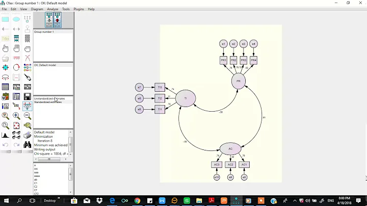 AMOS: How to do CFA with AMOS?