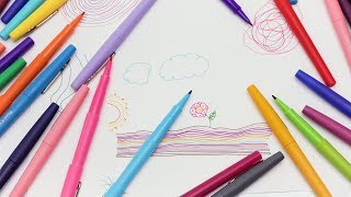 36ct Flair Felt Tip Pens By Paper Mate – Won’t Bleed or Smear