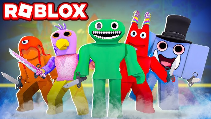 ELES VOLTARAM COM MAIS AMIGOS COLORIDOS 😮 (RAINBOW FRIENDS) Capitulo 2-  ROBLOX 