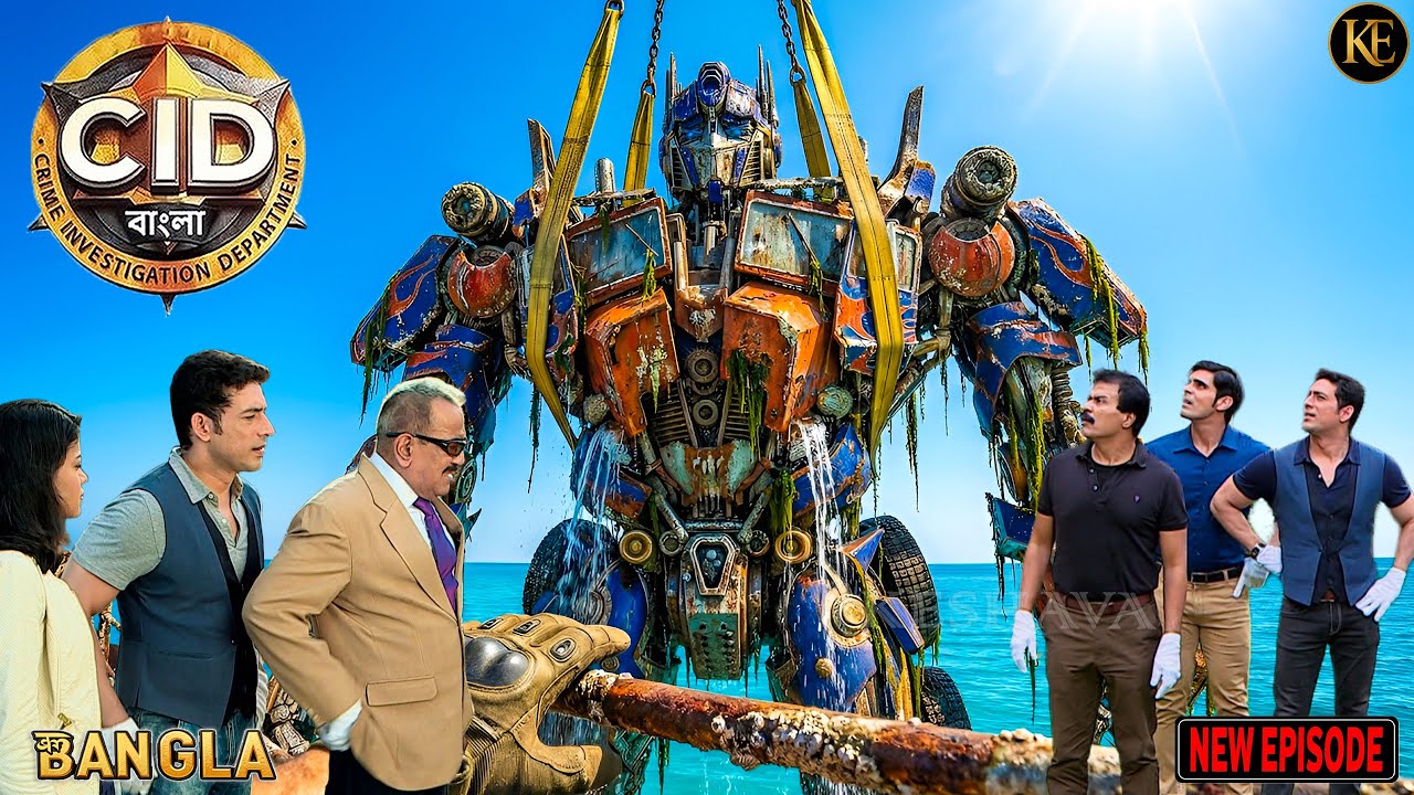 সমুদ্র থেকে উঠল মৃত্যু রোবট! CID দলের সামনে ভয়ংকর রহস্য || CID || BANGALA | 2026