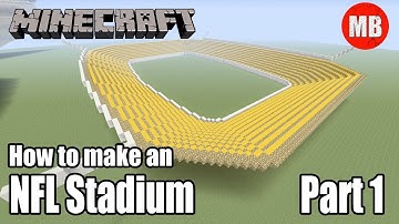 How to Build an NFL Stadium in Minecraft! | Part 1