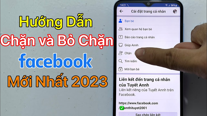 Hướng dẫn chặn facebook của người khác năm 2024