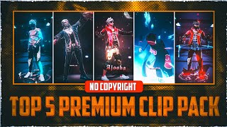 Free Fire Top 5 Clips + xml + cc 🖇️ ff 4k Clips For Editing🔹ff duo Emote Clips xml🔹FF Xml Like AE