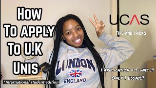 How to Apply to UK 🇬🇧 Universities  | UCAS | Step by Step | International Student Edition screenshot 3