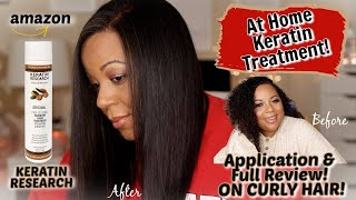 My First Keratin Treatment At Home | Keratin Research | Application & Full Review | WOW!  😲 screenshot 3