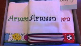 Trendy Personalized Baby Shower Gifts