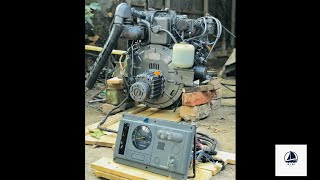 Yanmar inboard Diesel || Test Run video #lifeboat #inboard #diesel #engine #video #jrjbd #foryou