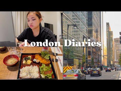 London Diaries | busy yet fulfilling week 伦敦上班vlog :)