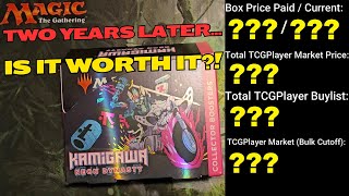 What Is A Kamigawa Neon Dynasty Collector Booster Box Worth Two Years Later??