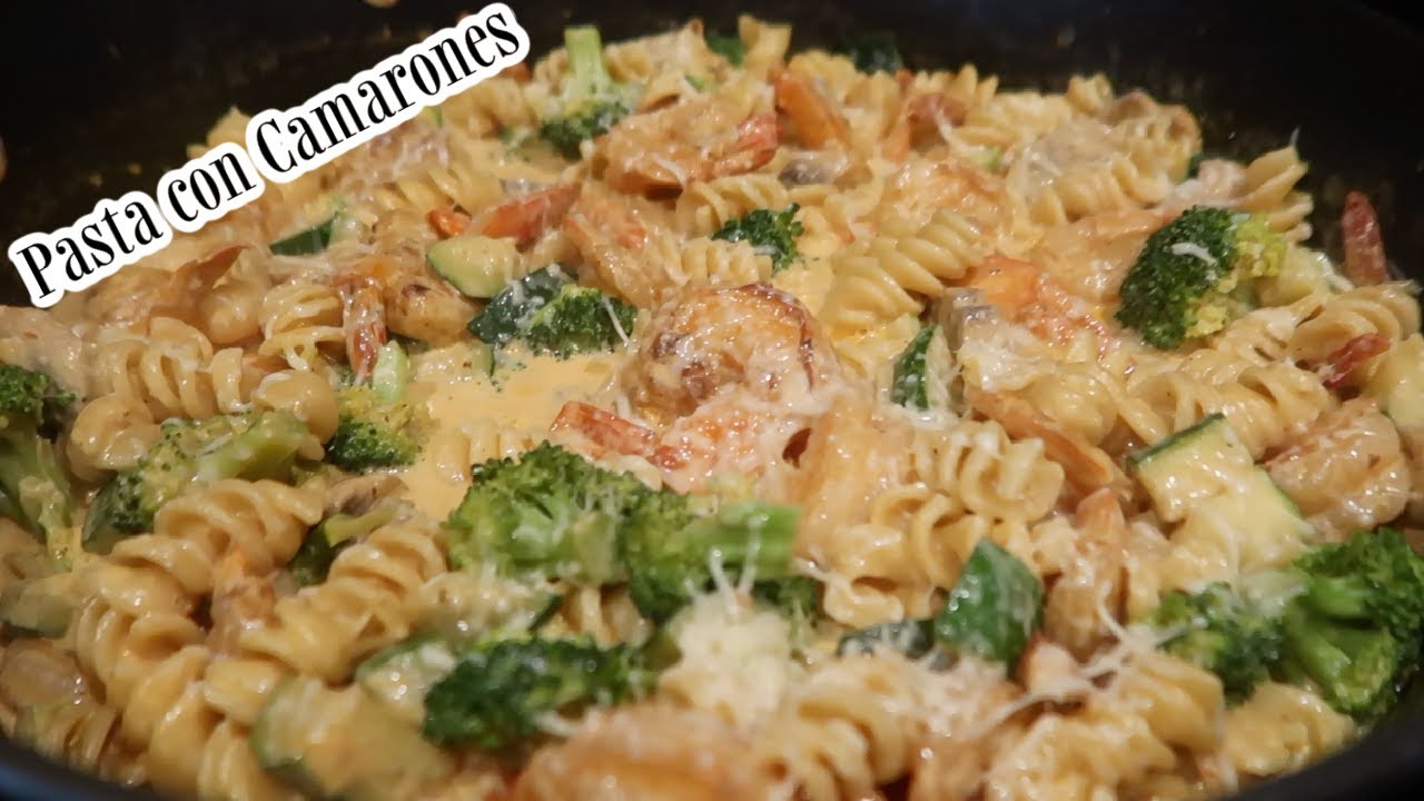 LA MEJOR PASTA CON CAMARONES DEL MUNDO TIENES QUE PROBARLA