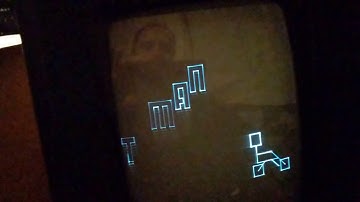 Scrolling running on Vectrex vecfever live